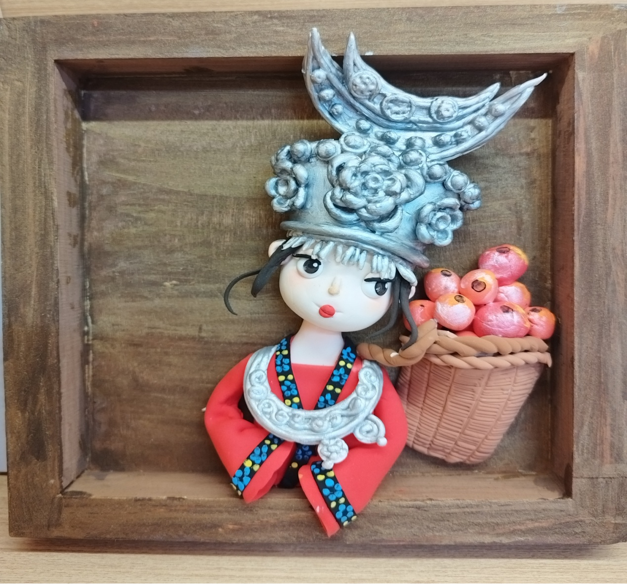 辅导员贾琪钰老师制作的手工作品